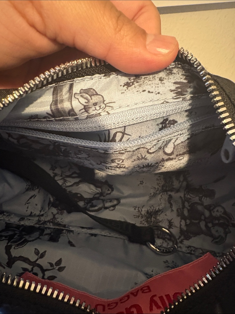 Molly Goddard x baggu mini ruffled crescent nylon bag - Picture 4 of 4